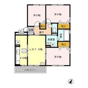 フォレストグリーンハマ Eの間取り画像