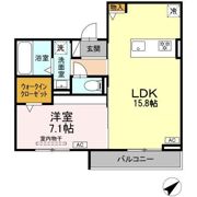 グレイスガーデン赤渋の間取り画像