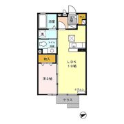 レセンテAの間取り画像