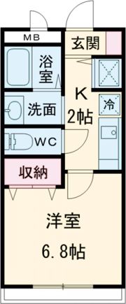 アロッジオ尾ノ上の間取り画像