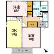 アドミレー樹太 B棟の間取り画像