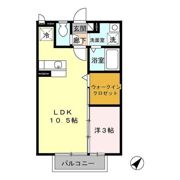 ステラコート壱番館 A棟の間取り画像