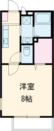 Glitter nishiharaの間取り画像