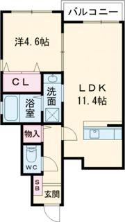 Benesta久留米の間取り画像
