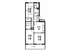 ハイカムール平田の間取り画像