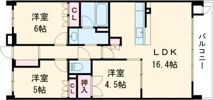 ワコーレ姫路オーナーズレジデンスの間取り画像