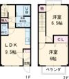 クイーンメゾンの間取り画像