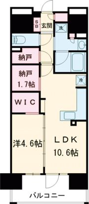レーベン姫路本町の間取り画像