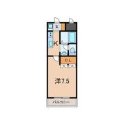 リベレ大久保Ⅱの間取り画像