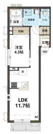 モンターニュの間取り画像