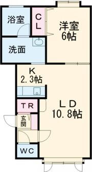 ニューエスパニアⅠBの間取り画像