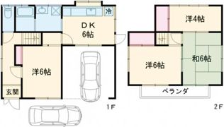 緑ヶ丘ハウスの間取り画像