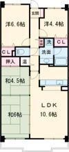 パストラルハイム豊橋弐番館の間取り画像