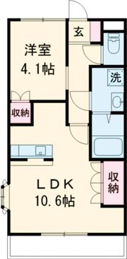 ラティールⅢの間取り画像
