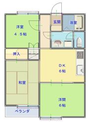 ヴィラコート君塚の間取り画像