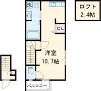 あんしん＋大蓮東08-1084の間取り画像