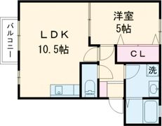 プラシードSSの間取り画像