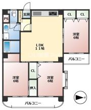 グランド吹上の間取り画像