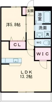 ブロードタウン神野 E棟の間取り画像