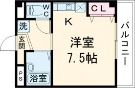 倶楽部ハウスKの間取り画像