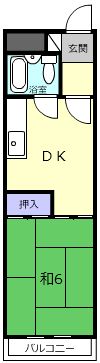 グレイスハイツの間取り画像