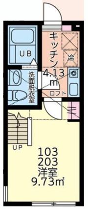 クレール南橋本の間取り画像