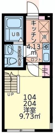 クレール南橋本の間取り画像