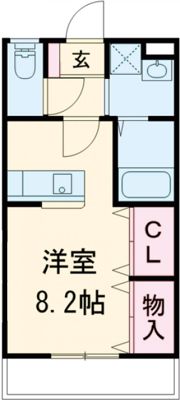 ブロードタウン神野 G棟の間取り画像