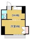 シティーハイムユージの間取り画像