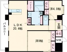 Sakura suizenjiの間取り画像