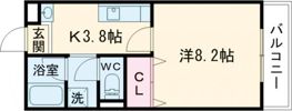 グランシャリオの間取り画像