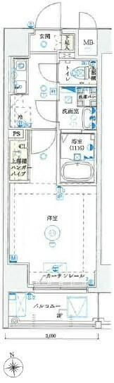 ジニーハウス川崎大師の間取り画像