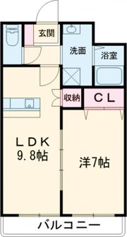 アイディーアル御領の間取り画像