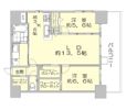 ゼクシオン博多の間取り画像