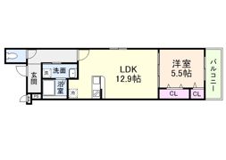 フジパレス池浦町四丁目B棟(仮称)の間取り画像