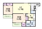 フジパレス池浦町四丁目B棟(仮称)の間取り画像