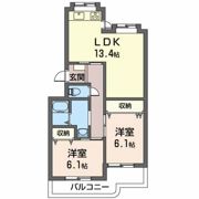 ハイツサンスカイの間取り画像