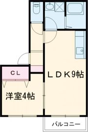 エーデルハイムの間取り画像