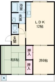 ゆたかマンションの間取り画像