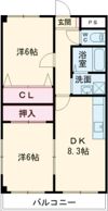 メゾン橘の間取り画像