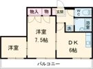 ゴールドレジデンス堅下の間取り画像