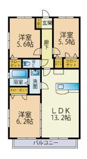 ファミーユM’sの間取り画像