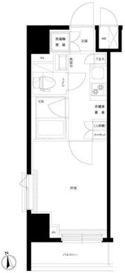 ルーブル羽田西の間取り画像