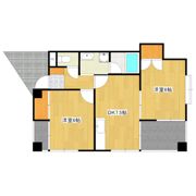 福永マンションの間取り画像