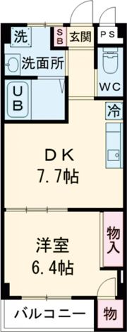 夢野アパートメントの間取り画像