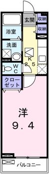 コンコルドラファイエットⅣの間取り画像