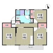 ヴィラエバーグリーンC棟の間取り画像