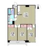 ハイツ荒川の間取り画像