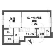 グランメール美園7・8の間取り画像