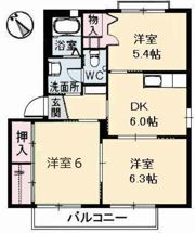 Verdure C棟の間取り画像
